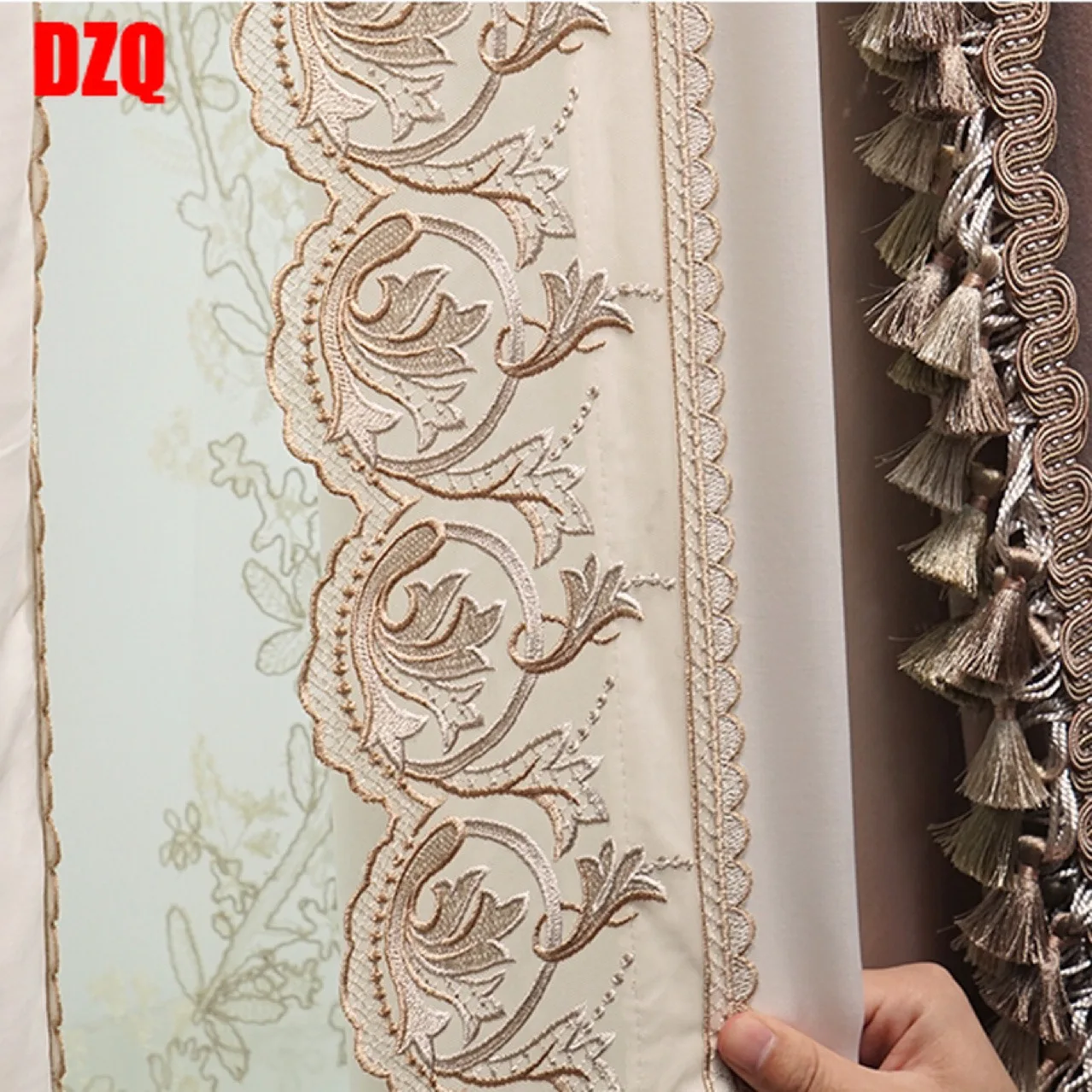 Custom Curtains Light Luxury French Pink Blue Princess Bedroom Velvet Thick Embroidery Cloth Blackout Curtain Tulle
Custom Curtains Light Luxury French Pink Blue Princess Bedroom Velvet Thick Embroidery Cloth Blackout Curtain Tulle