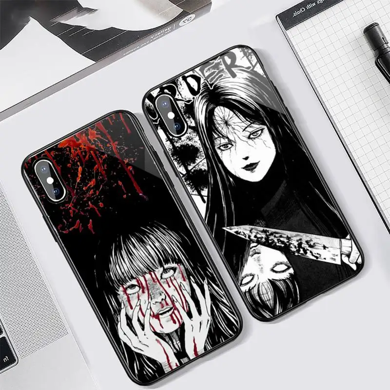 Junji Ito Tees Horror Phone Case Tempered glass For iphone 6 7 8 plus X XS XR 11 12 13 PRO MAX mini
Junji Ito Tees Horror Phone Case Tempered glass For iphone 6 7 8 plus X XS XR 11 12 13 PRO MAX mini