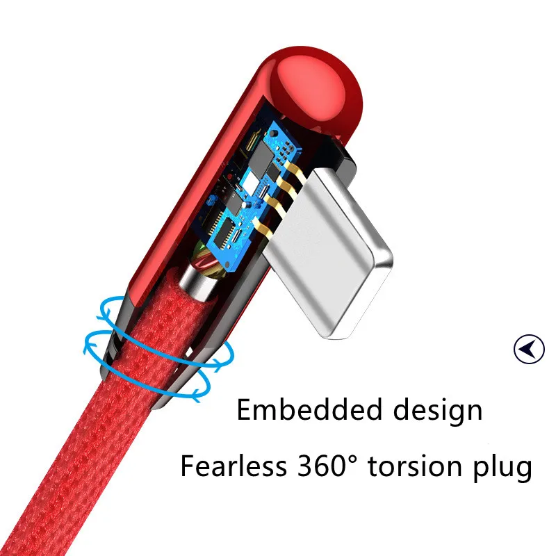 USB Cable Double elbow charging data cable 2.4A suitable for ipone ipad With LED Indicator
USB Cable Double elbow charging data cable 2.4A suitable for ipone ipad With LED Indicator