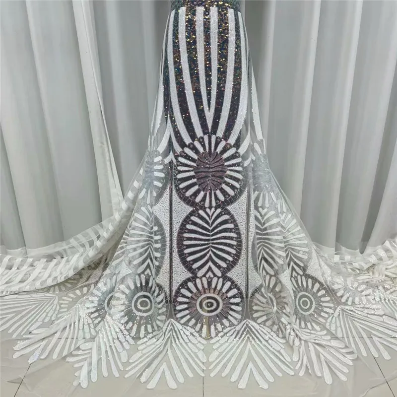 Кружевная ткань с блестками лучшего качества, кружевная ткань с бисером, нигерийская сетчатая кружевная ткань для свадебной вечеринки, афр... 
Кружевная ткань с блестками лучшего качества, кружевная ткань с бисером, нигерийская сетчатая кружевная ткань для свадебной вечеринки, афр...