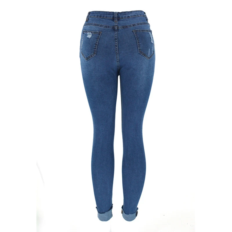 DenimColab 2021 Elastic High Waist Jeans Women Skinny Hole Pencil Pants Ladies Casual Stretch Cowboy Slim Ripped Jeans Trousers
DenimColab 2021 Elastic High Waist Jeans Women Skinny Hole Pencil Pants Ladies Casual Stretch Cowboy Slim Ripped Jeans Trousers