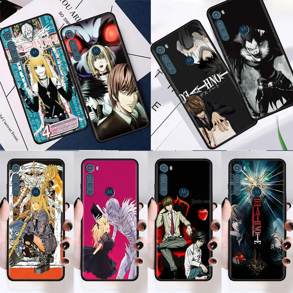 Silicone Case for Motorola G9 Play One Fusion G8 Power Lite G10 G30 Edge Plus E6s G Stylus Soft Coque Rem And Misa Death Note
Silicone Case for Motorola G9 Play One Fusion G8 Power Lite G10 G30 Edge Plus E6s G Stylus Soft Coque Rem And Misa Death Note