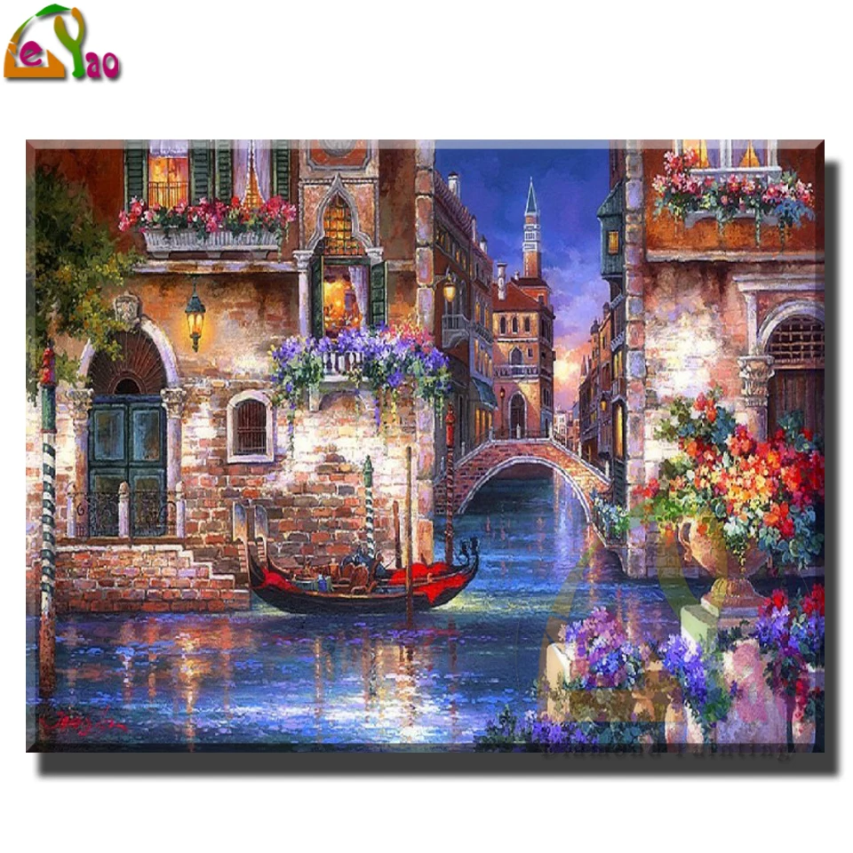 Full Diamond Painting City Bridge River Cross Stitch Rhinestones Diamond Embroidery Evening Venice Landscape Mosaic Home Decor
Full Diamond Painting City Bridge River Cross Stitch Rhinestones Diamond Embroidery Evening Venice Landscape Mosaic Home Decor