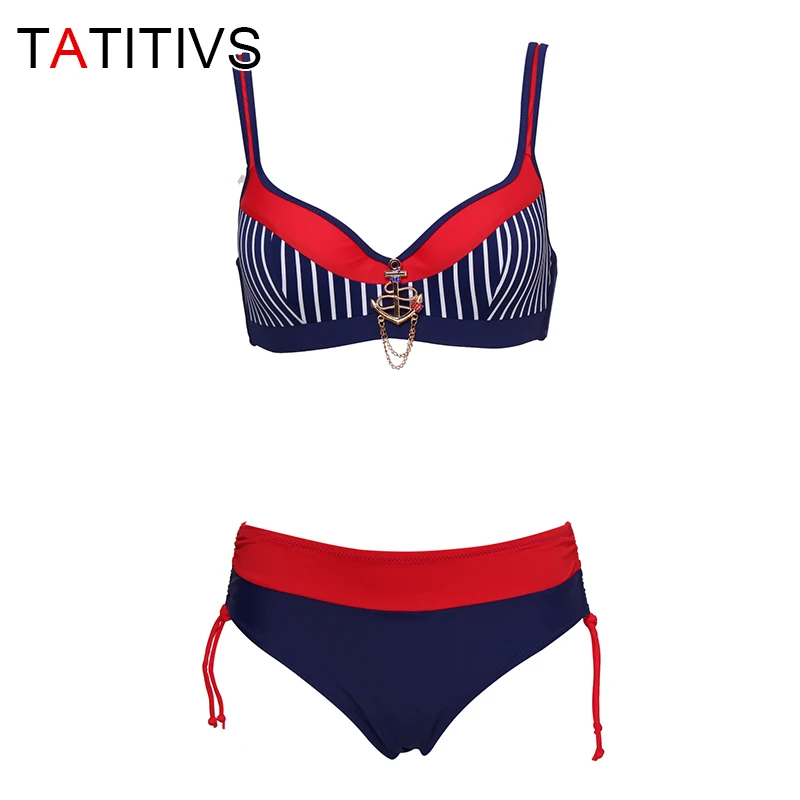 TATITIVS Bikinis Women Swimsuit Sexy Push Up Bikini Set 2020 Girl Striped Bikinis Large Cup Bathing Suits Plus Size Swimwear
TATITIVS Bikinis Women Swimsuit Sexy Push Up Bikini Set 2020 Girl Striped Bikinis Large Cup Bathing Suits Plus Size Swimwear