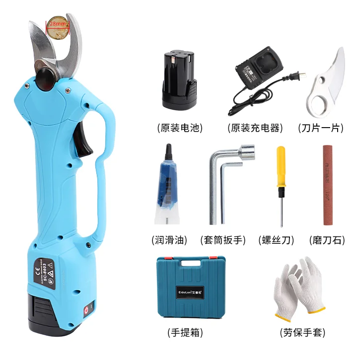 Электрические ножницы для обрезки фруктовых деревьев, аккумуляторные, DA60JD
Электрические ножницы для обрезки фруктовых деревьев, аккумуляторные, DA60JD