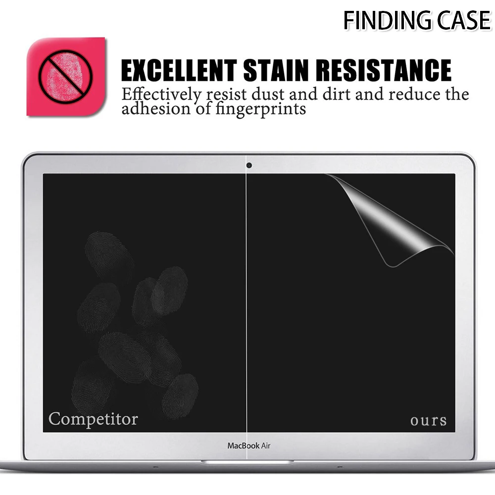 Screen Protector for Apple Macbook Air 11" A1370/A1465 Monitor Clear Scratch Resistant Film Laptop Accessories
Screen Protector for Apple Macbook Air 11" A1370/A1465 Monitor Clear Scratch Resistant Film Laptop Accessories