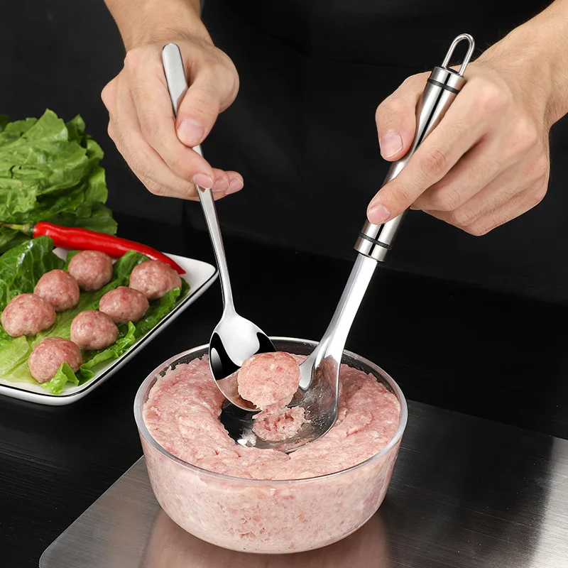 Kitchen Accessories Meatball Maker Spoon Stainless Steel Non-Stick Creative Meatball Maker Kitchen Cooking Tools Kitchen Gadgets
Kitchen Accessories Meatball Maker Spoon Stainless Steel Non-Stick Creative Meatball Maker Kitchen Cooking Tools Kitchen Gadgets