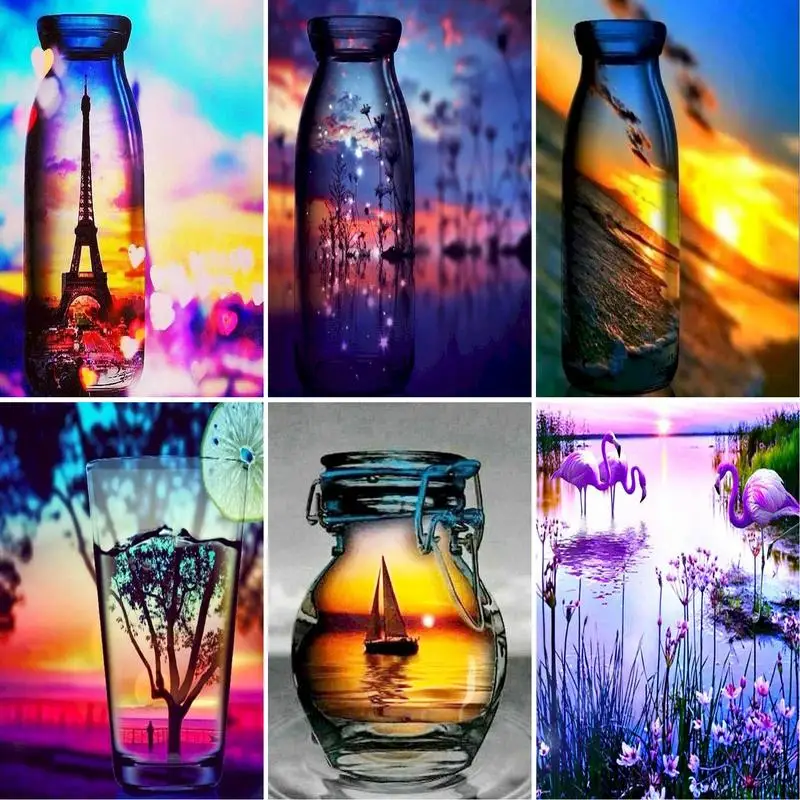 RUOPOTY 60x75cm DIY Diamond Painting 5D Glass Landscape Full Square Embroidery The Setting Sun Handmade Home Decor Diamond
RUOPOTY 60x75cm DIY Diamond Painting 5D Glass Landscape Full Square Embroidery The Setting Sun Handmade Home Decor Diamond