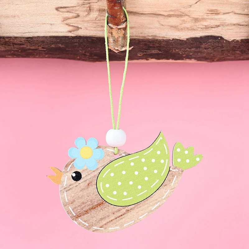 8 Pcs Wooden Easter Pendant, Little Bird Crafts Hanging Ornaments Hang Tags Pendant for Home Wall Door Party Decorations
8 Pcs Wooden Easter Pendant, Little Bird Crafts Hanging Ornaments Hang Tags Pendant for Home Wall Door Party Decorations