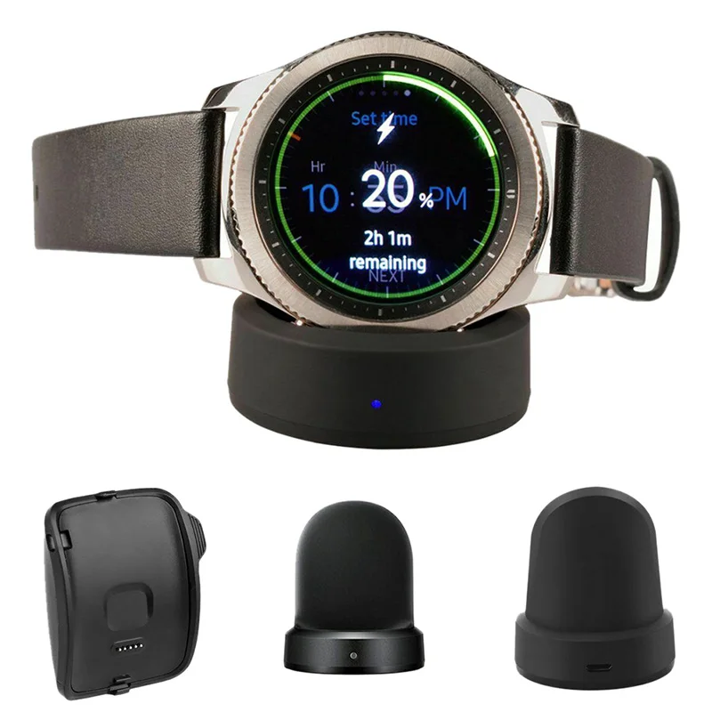 

Wireless Chargers Smartwatch Charging Classic Frontier Watch High Quality Chargers Smart Watch Charging Dock For Samsung Gear S3