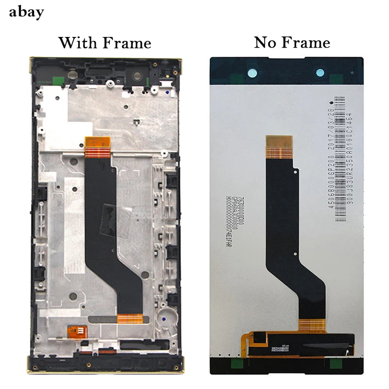 100% тест для sony Xperia XA1 Ultra lcd дисплей кодирующий преобразователь сенсорного экрана