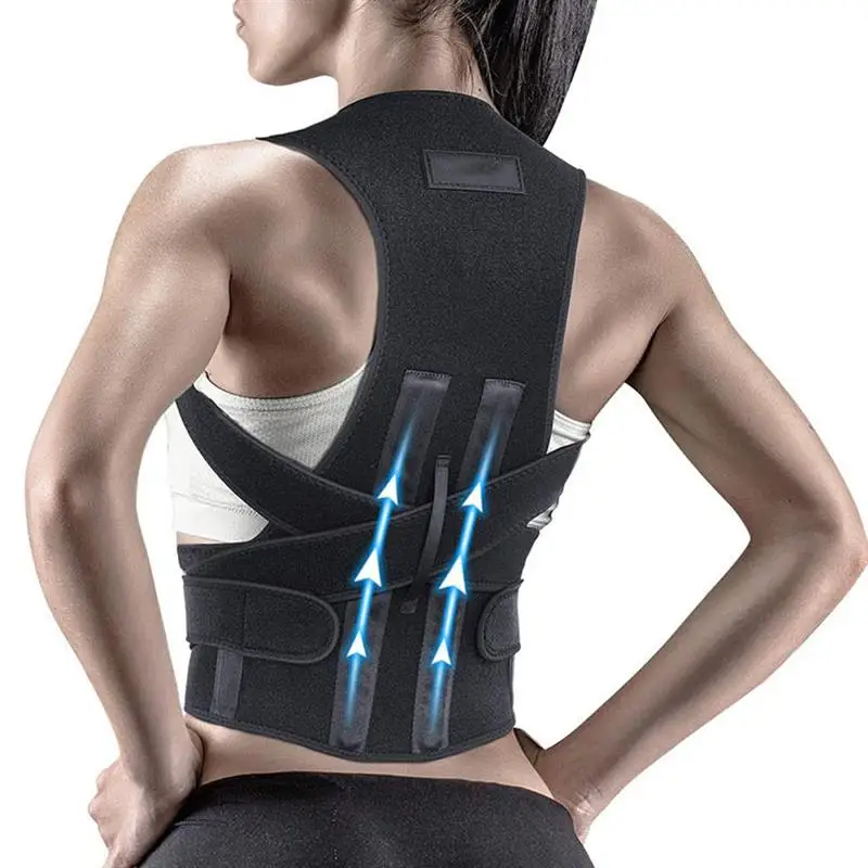 Adjustable Posture Corrector Back Support Shoulder Back Brace Posture Correction Spine Postural Corrector Health Fixer Tape
Adjustable Posture Corrector Back Support Shoulder Back Brace Posture Correction Spine Postural Corrector Health Fixer Tape