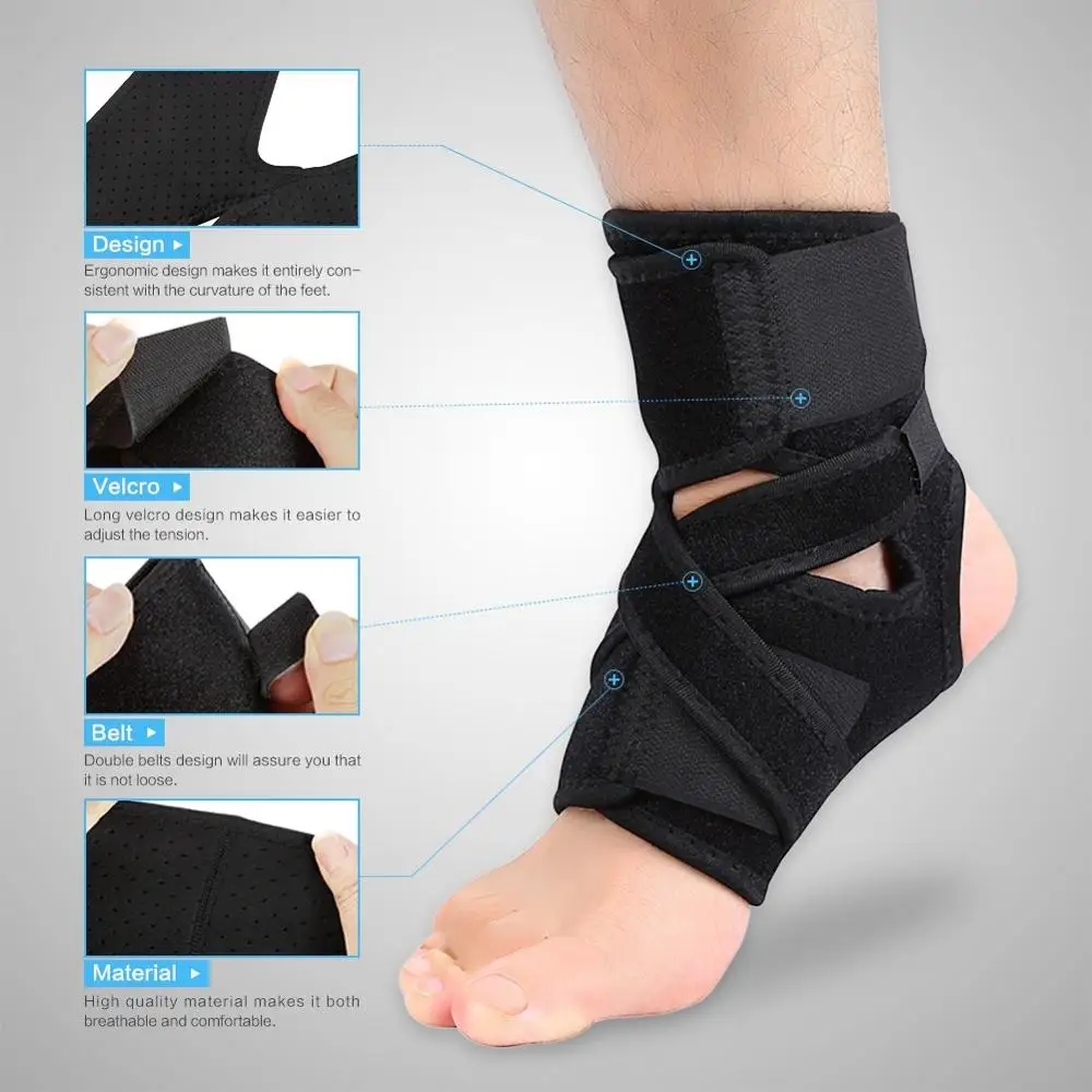 Adjustable Foot Drop Ankle Brace Support Compression Orthosis Foot Stabilizer Strap Belt Posture Correct Pain Relief Breathable
Adjustable Foot Drop Ankle Brace Support Compression Orthosis Foot Stabilizer Strap Belt Posture Correct Pain Relief Breathable