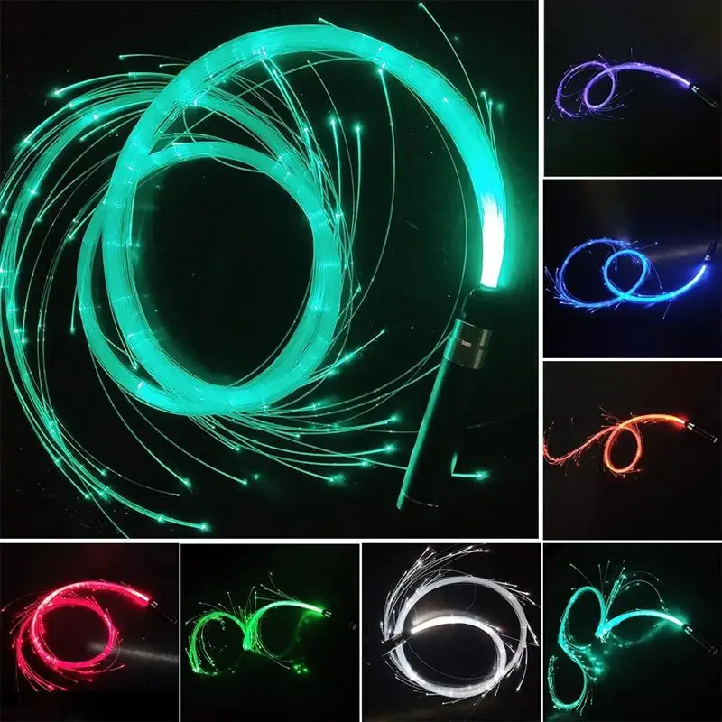 Led Fiber Optic Whip Glow Stick Luminous Hand Strap Light Up Super Bright Toy Dance Show Performance Multicolor
Led Fiber Optic Whip Glow Stick Luminous Hand Strap Light Up Super Bright Toy Dance Show Performance Multicolor