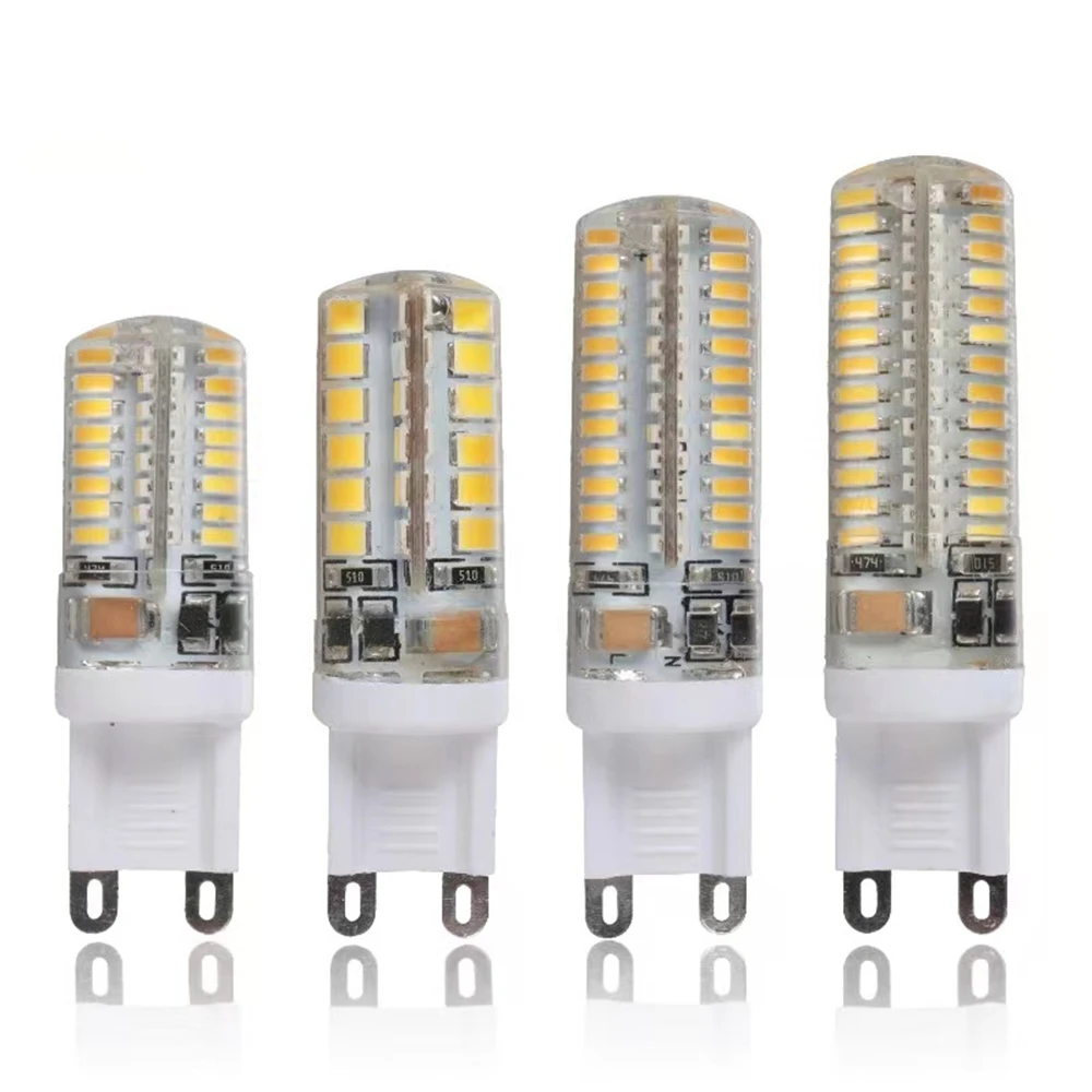 

5pcs G9 LED 3W 4W 5W 6W 220V LED G9 Lamp Led bulb SMD 2835 3014 LED G9 light Replace 30W/60W halogen lamp light Cold/Warm white