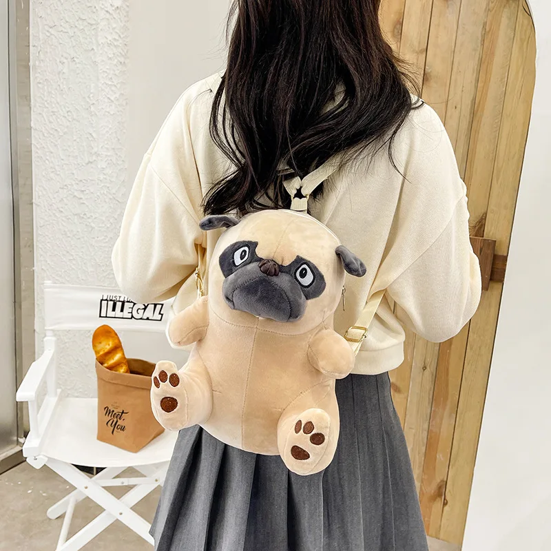 Women Korean ins cute plush doll bag female 2021 new personality shoulder bag cute girl doll backpack
Women Korean ins cute plush doll bag female 2021 new personality shoulder bag cute girl doll backpack