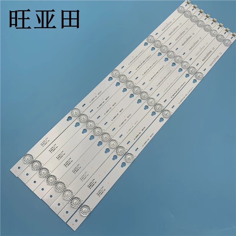 8 PCS/lot 5LED LED Backlight strip For 4C-LB4805-HQ4 TOT-48D2700-8X5-3030C-V3 4C-LB4805-YHEX1 4C-LB4805-YHEX2 48HR330M05A1 V2
8 PCS/lot 5LED LED Backlight strip For 4C-LB4805-HQ4 TOT-48D2700-8X5-3030C-V3 4C-LB4805-YHEX1 4C-LB4805-YHEX2 48HR330M05A1 V2
