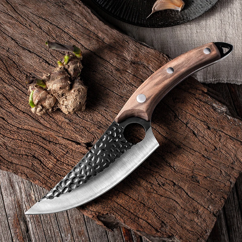 Butcher Knife 5.5" Forged Boning Knife Stainless Steel Kitchen Knife for Meat Bone Fish Fruit Vegetable Chef Knife Serbian Style
Butcher Knife 5.5" Forged Boning Knife Stainless Steel Kitchen Knife for Meat Bone Fish Fruit Vegetable Chef Knife Serbian Style