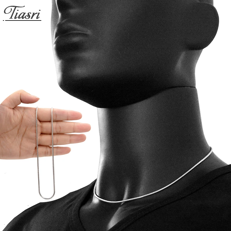 Tiasri Necklace For Man Woman High Quality Stainless Steel Choker Collar Chain Link Snake Chain Design Gift Hip-hop Male Jewelry
Tiasri Necklace For Man Woman High Quality Stainless Steel Choker Collar Chain Link Snake Chain Design Gift Hip-hop Male Jewelry