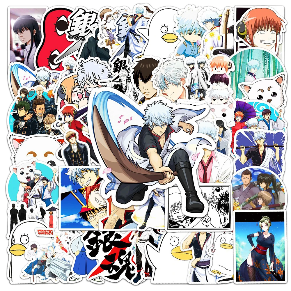 10/30/50 Pcs Anime Funny GINTAMA Waterproof PVC Graffiti Sticker For Divination Refrigerator Motorcycle Skateboard Toy Gifts
10/30/50 Pcs Anime Funny GINTAMA Waterproof PVC Graffiti Sticker For Divination Refrigerator Motorcycle Skateboard Toy Gifts