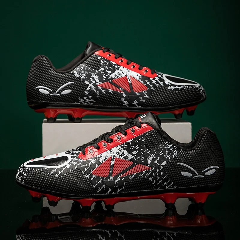 H2-22033 FG Spikes Soccer Shoes Outdoor Training Football Boots Sneakers Ultralight Non-Slip Sport Turf Soccer Cleats Unisex
H2-22033 FG Spikes Soccer Shoes Outdoor Training Football Boots Sneakers Ultralight Non-Slip Sport Turf Soccer Cleats Unisex