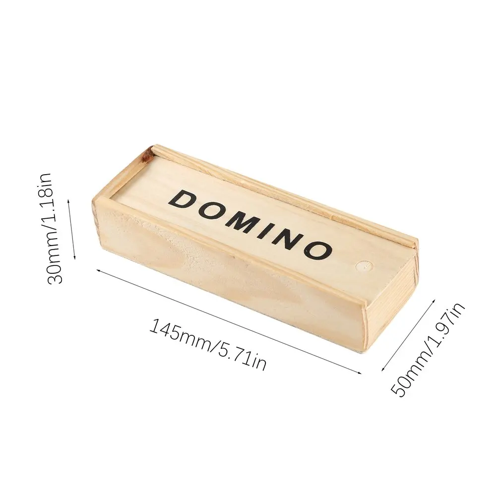 Dominoes Set- 28 Piece Domino Tiles Set Handcrafted Classic Numbers Table Game with Wooden Storage Case
Dominoes Set- 28 Piece Domino Tiles Set Handcrafted Classic Numbers Table Game with Wooden Storage Case