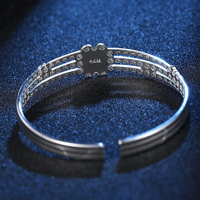 Ajustable Six-leaf Plum Blossom Bangles Flower Bracelet Cuff luxury silver Bangles Opening Jewelry Minimalist Literary Fashion
Ajustable Six-leaf Plum Blossom Bangles Flower Bracelet Cuff luxury silver Bangles Opening Jewelry Minimalist Literary Fashion