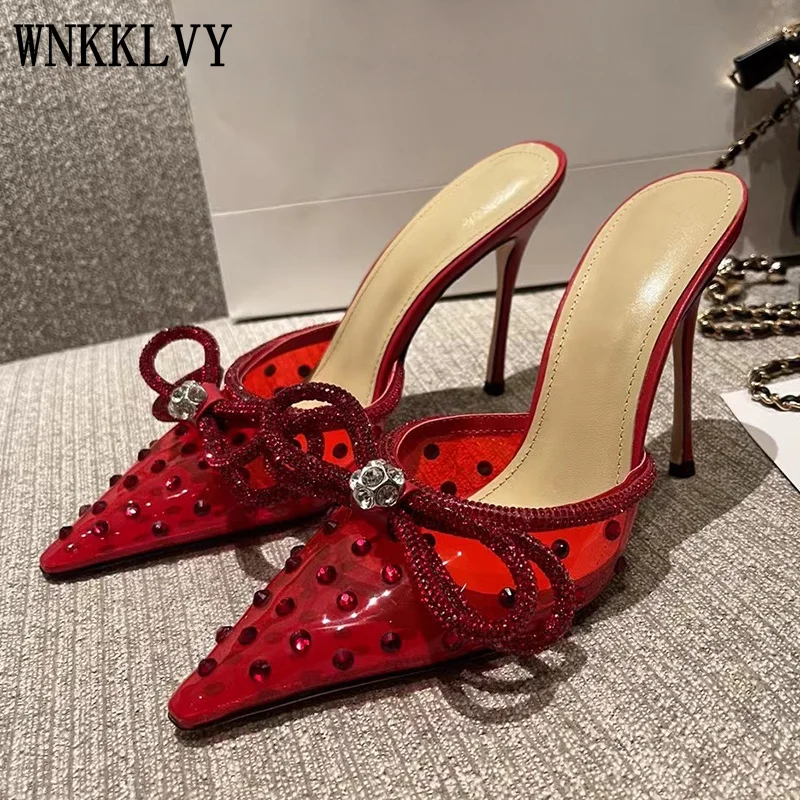 Pointed Toe Clear PVC Slippers Women bling bling Crystal flower Sandals Summer Dress bridal wedding Cinderella crystal Shoes
Pointed Toe Clear PVC Slippers Women bling bling Crystal flower Sandals Summer Dress bridal wedding Cinderella crystal Shoes