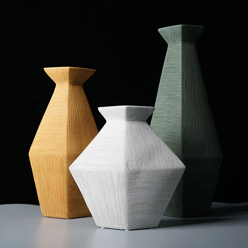 Nordic Crude Pottery Doliiform Art Vase Ceramic Flower Vase Hydroponic Device Desktop European Home Decoration Accessories
Nordic Crude Pottery Doliiform Art Vase Ceramic Flower Vase Hydroponic Device Desktop European Home Decoration Accessories