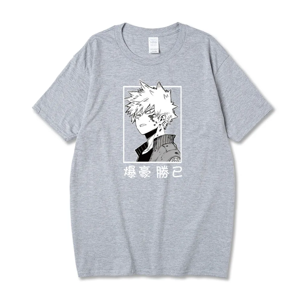 Harajuku my hero academia Unisex T-Shirts Japanese Anime Bakugou Katsuki Print Men Short Sleeve tshirt Tops Casual Loose Tees
Harajuku my hero academia Unisex T-Shirts Japanese Anime Bakugou Katsuki Print Men Short Sleeve tshirt Tops Casual Loose Tees
