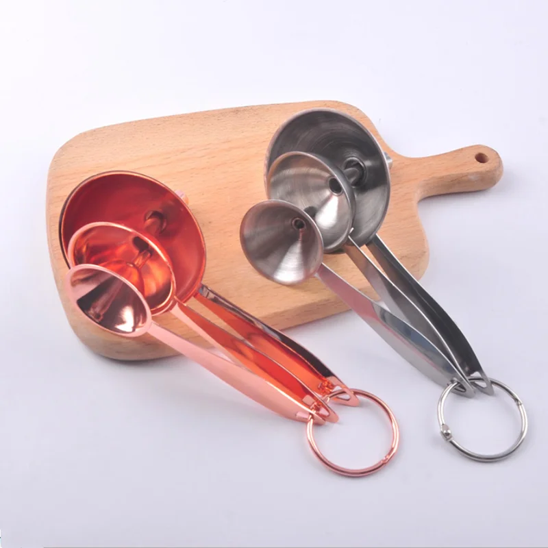 3Pcs Stainless Steel Funnel for Filling Bottles Spices Wine Flask Filter Funnels Kitchen Gadgets Household Portable Mini Funnel
3Pcs Stainless Steel Funnel for Filling Bottles Spices Wine Flask Filter Funnels Kitchen Gadgets Household Portable Mini Funnel