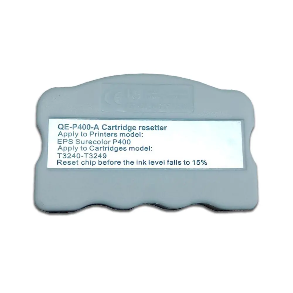 Чип Resetter для Epson T3240-T3249 для Epson SureColor P400 широкоформатный струйный принтер оригинальный чип
Чип Resetter для Epson T3240-T3249 для Epson SureColor P400 широкоформатный струйный принтер оригинальный чип