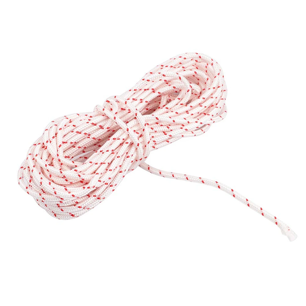 3mmx10m Strimmer Pull Cord Garden Replacement Rope With Handle Long Chainsaw Home Durable Outdoor Lawn Mower Recoil Starter
3mmx10m Strimmer Pull Cord Garden Replacement Rope With Handle Long Chainsaw Home Durable Outdoor Lawn Mower Recoil Starter