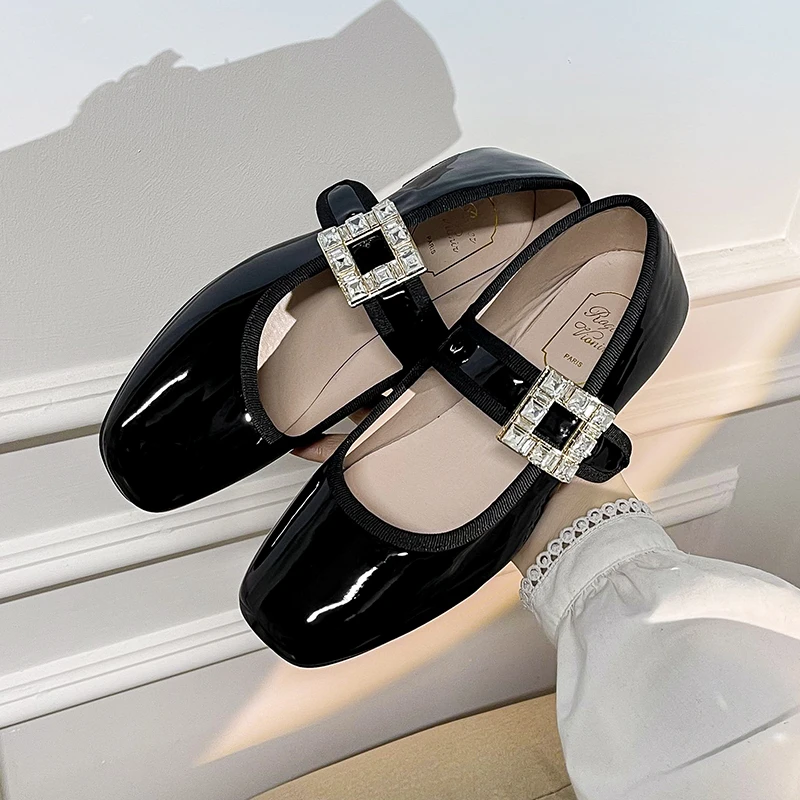 Fashion Women Flat Shoes Leisure Spring Mary Janes Bling Rhinestone Flats Shoes Princess Shiny Crystal Wedding Shoes Cute Shoes
Fashion Women Flat Shoes Leisure Spring Mary Janes Bling Rhinestone Flats Shoes Princess Shiny Crystal Wedding Shoes Cute Shoes