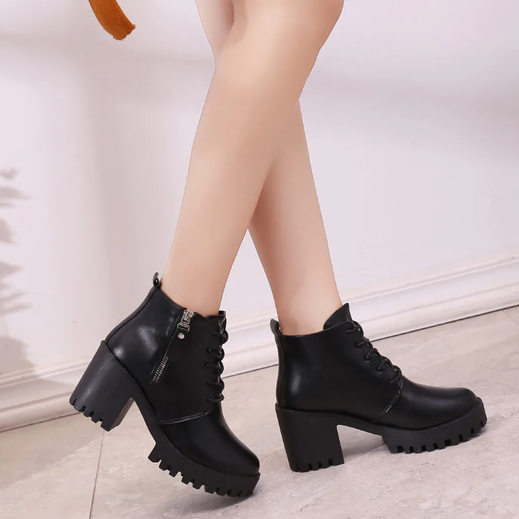 Size 35-40 2019 New Shoes Women Boots Locomotive Zipper Boots Waterproof Table Female Autumn Winter Lady Thigh High Boots
Size 35-40 2019 New Shoes Women Boots Locomotive Zipper Boots Waterproof Table Female Autumn Winter Lady Thigh High Boots