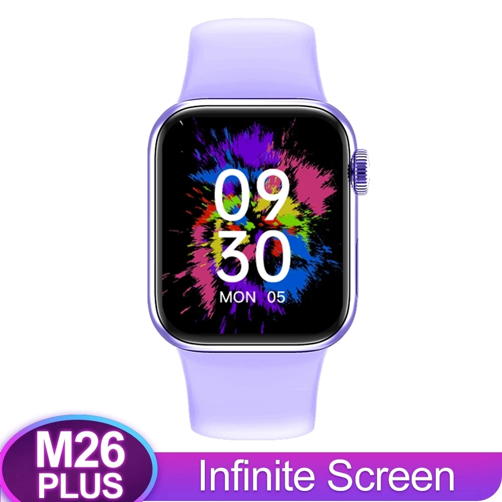 2021 Original M26 Plus Smart Watch 6 Men Women 44mm 1.77 inch Bluetooth Call Wireless Charger watches VS HW22 Plus for Android
2021 Original M26 Plus Smart Watch 6 Men Women 44mm 1.77 inch Bluetooth Call Wireless Charger watches VS HW22 Plus for Android