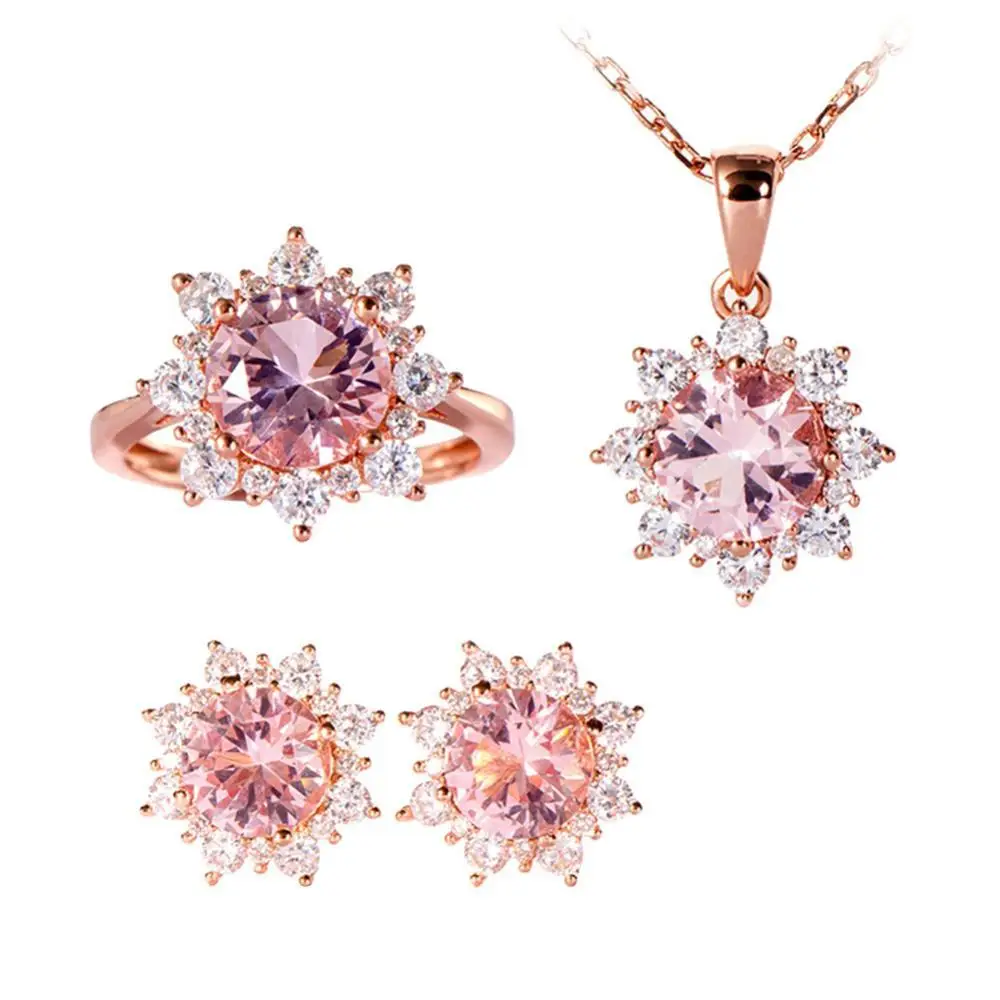 Women Cubic Zirconia Snowflake Pendant Necklace Stud Earrings Ring Jewelry Set Necklace Earring Decoration Chain 2021 Trend New
Women Cubic Zirconia Snowflake Pendant Necklace Stud Earrings Ring Jewelry Set Necklace Earring Decoration Chain 2021 Trend New
