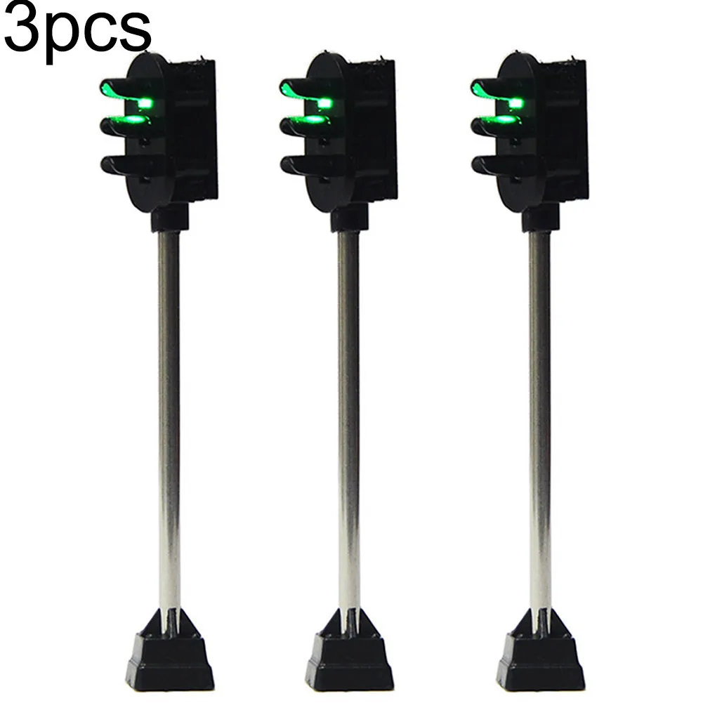 Single Side Traffic Light Signal LED Model Train Railroad Cross Street 60mm Lamp Posts Landscape Accessories Railroad Decoration
Single Side Traffic Light Signal LED Model Train Railroad Cross Street 60mm Lamp Posts Landscape Accessories Railroad Decoration
