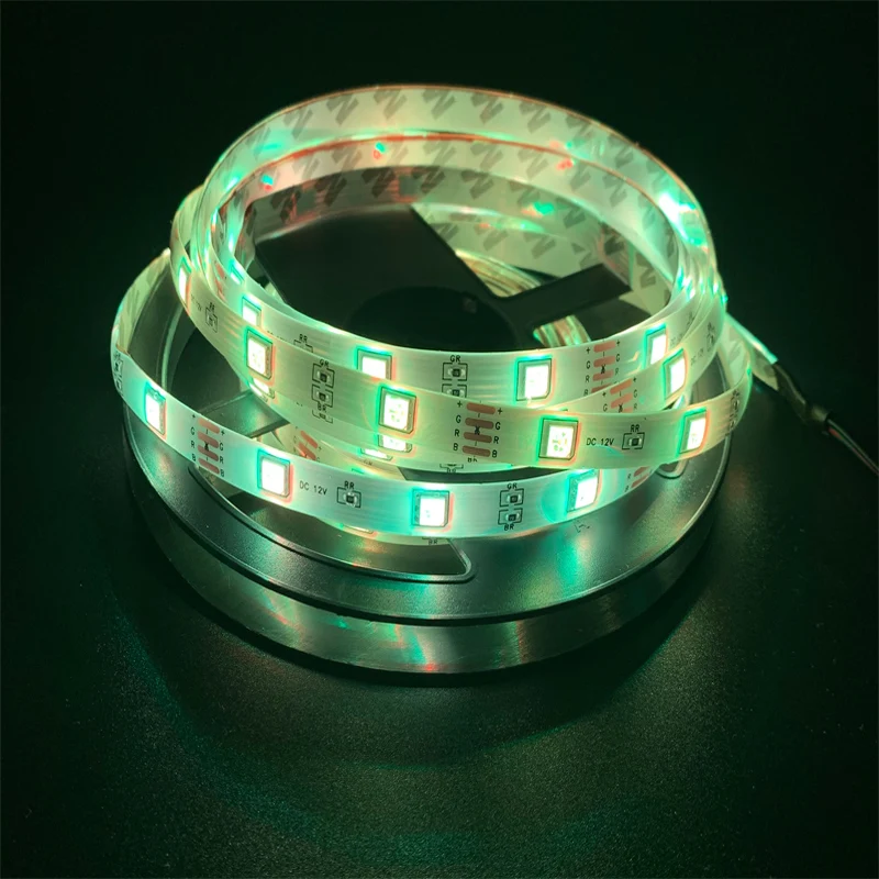 

LED Strip Lights 16.4ft, RGB LED Light Strips, 3528 SMD LED Color Changing Tape Light with 44 Key Remote and 12V Power Supply, L