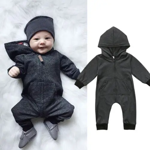 Детский однотонный комбинезон с капюшоном, на возраст 0-24 месяца
Детский однотонный комбинезон с капюшоном, на возраст 0-24 месяца