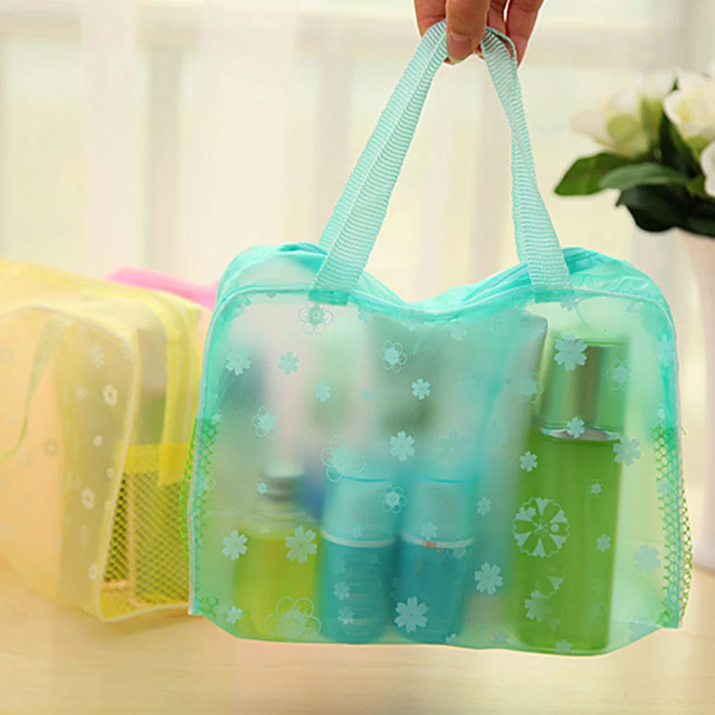 Fashion Makeup Bag PVC Floral Transparent Cosmetic Bag Toiletry Wash Make Up Bag Pouch Travel Necessarie Organizer Bag
Fashion Makeup Bag PVC Floral Transparent Cosmetic Bag Toiletry Wash Make Up Bag Pouch Travel Necessarie Organizer Bag