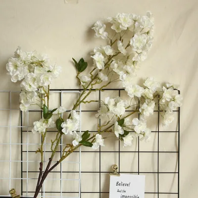 100cm High grade Cherry Blossom simulation wedding decoration plant wall home decoration plant bouquet photography props
100cm High grade Cherry Blossom simulation wedding decoration plant wall home decoration plant bouquet photography props