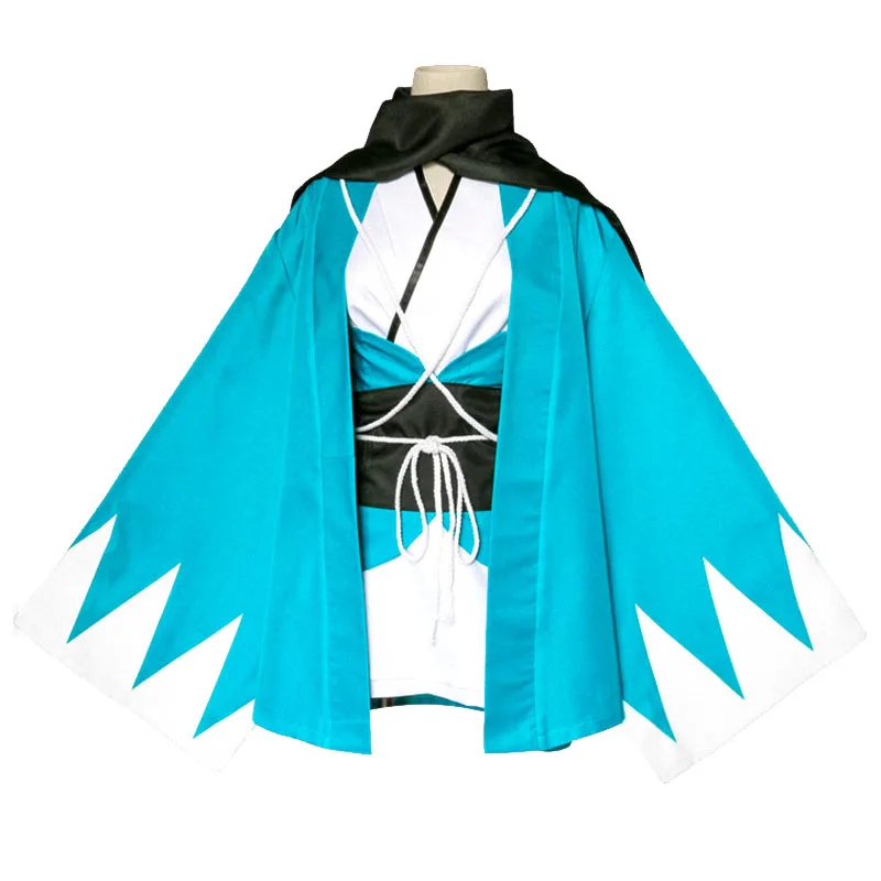 

Fate/Grand Order Okita Souji Cosplay Costume Fate/KOHA-ACE Female Swordsman Kimono Suits Women's Full Outfit