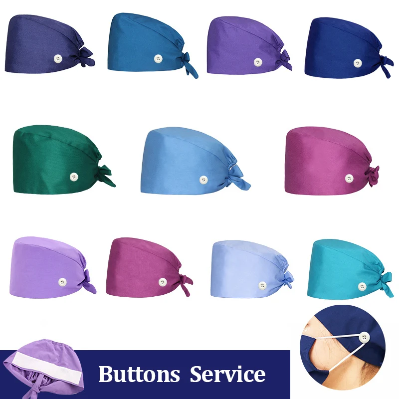 Women's Cotton Scrubs Caps Men Gorros Guirurgicos Nurse Accessories Clinicos Sweat-absorbent Pet Grooming Nursing Work Lab Hat
Women's Cotton Scrubs Caps Men Gorros Guirurgicos Nurse Accessories Clinicos Sweat-absorbent Pet Grooming Nursing Work Lab Hat