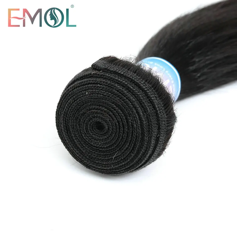 Brazilian Straight Human Hair 3/4 Bundles Double Weft 100% Human Hair Weave Non-Remy Brazilian Straight hair bundles EMOL
Brazilian Straight Human Hair 3/4 Bundles Double Weft 100% Human Hair Weave Non-Remy Brazilian Straight hair bundles EMOL