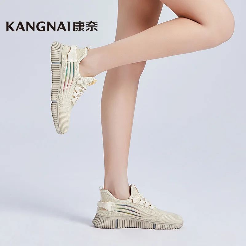KANGNAI Women Sneakers Casual Shoes Breathable Air Mesh Lace-Up Sports Running Walking Tennis Ladies Shoes Flats 
KANGNAI Women Sneakers Casual Shoes Breathable Air Mesh Lace-Up Sports Running Walking Tennis Ladies Shoes Flats