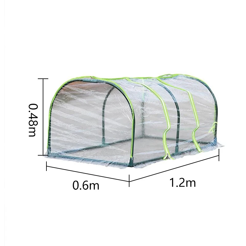 PVC Transparent Greenhouse Cover Tunnel Style Plant Grow House Waterproof Protection Outdoor Garden Flower Antifreeze NO RACK
PVC Transparent Greenhouse Cover Tunnel Style Plant Grow House Waterproof Protection Outdoor Garden Flower Antifreeze NO RACK