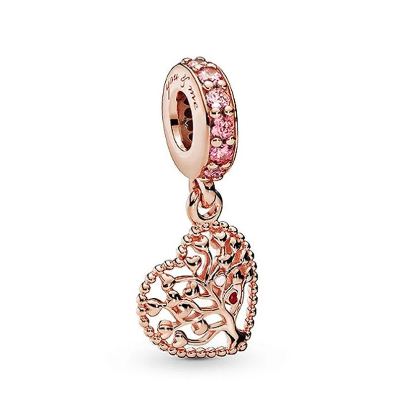 100% 925 Sterling Silver Charm Rose Gold Life Tree Pendant Fashion Pendant Fit Pandora Women Bracelet & Necklace Diy Jewelry
100% 925 Sterling Silver Charm Rose Gold Life Tree Pendant Fashion Pendant Fit Pandora Women Bracelet & Necklace Diy Jewelry