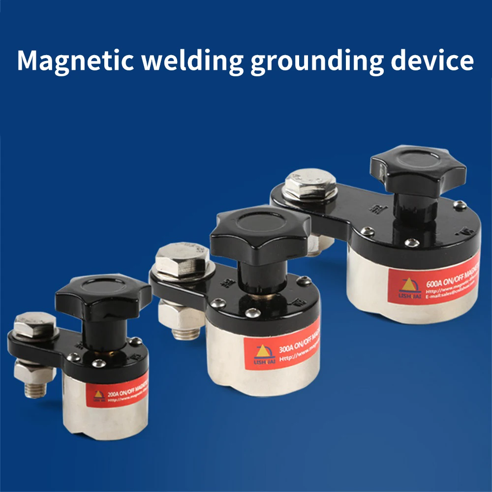 Magnetic Welding Ground Soldering Grounding Clamp Iron Welding Machine Neodymium Magnet Magnetic Connector 200A/300A/600A
Magnetic Welding Ground Soldering Grounding Clamp Iron Welding Machine Neodymium Magnet Magnetic Connector 200A/300A/600A