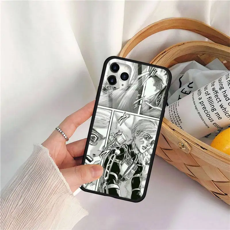Armin Arlert Attack on Titan Phone Case Tempered glass for iPhone 11 12 mini pro XS MAX 8 7 Plus X XS XR
Armin Arlert Attack on Titan Phone Case Tempered glass for iPhone 11 12 mini pro XS MAX 8 7 Plus X XS XR